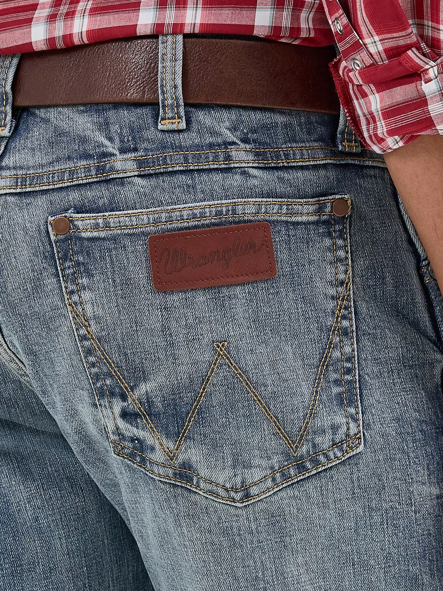 Wrangler® Men's Wrangler Retro® Slim Fit Bootcut Jean, Greeley 77MWZGL