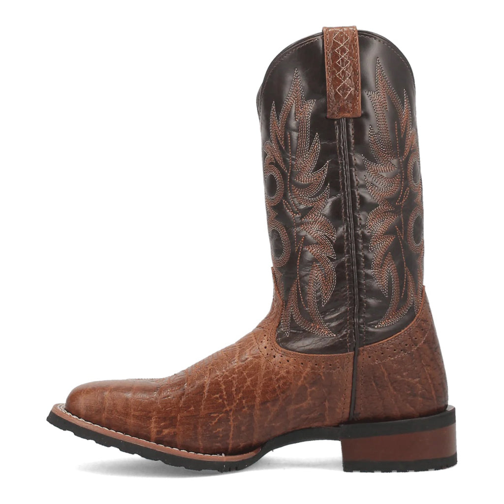 Laredo Mens Broken Bow Square Toe Pull On Casual Boots, 7986