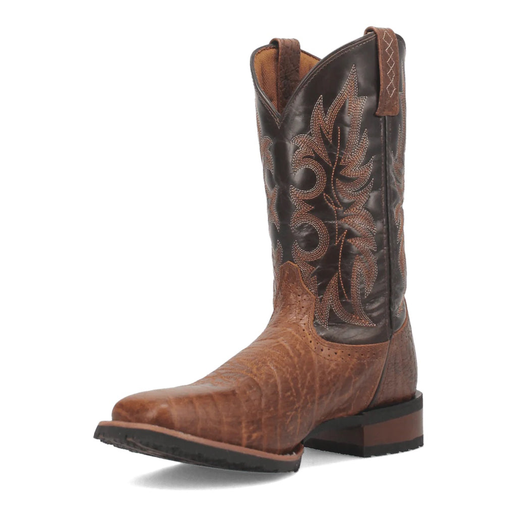 Laredo Mens Broken Bow Square Toe Pull On Casual Boots, 7986