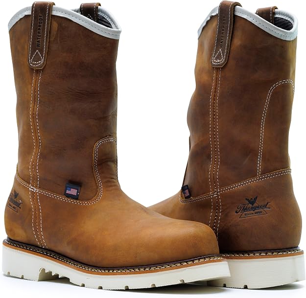 Thorogood Men's American Heritage 11" Wellington Steel Toe, 804-3320