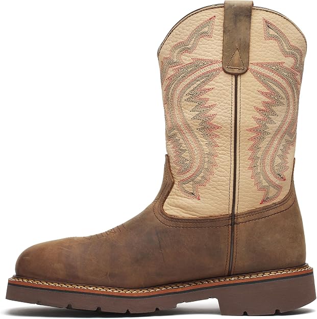 Thorogood Men's Western Work 11" Waterproof Nano Composite Safety Square Toe, 804-4307