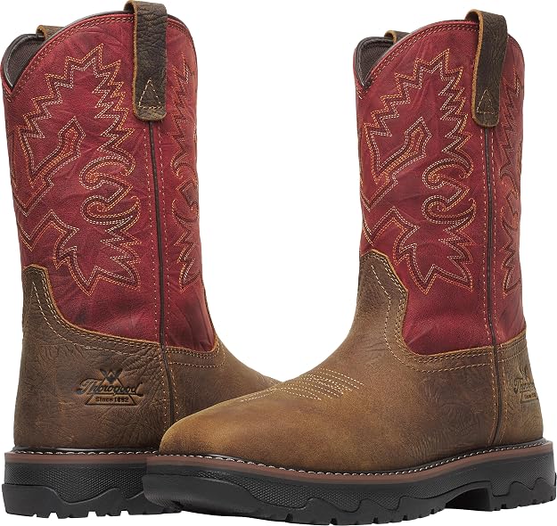 Thorogood Men's Buffalo Ridge Waterproof Nano Square Toe, 804-4341