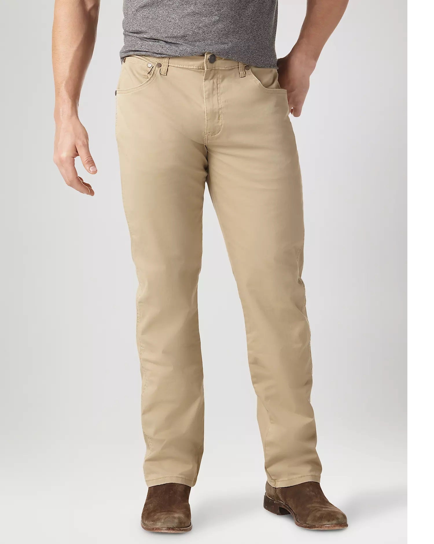 Wrangler Men's Wrangler Retro® Slim Fit Straight Leg Pant, Khaki 88MWZFN