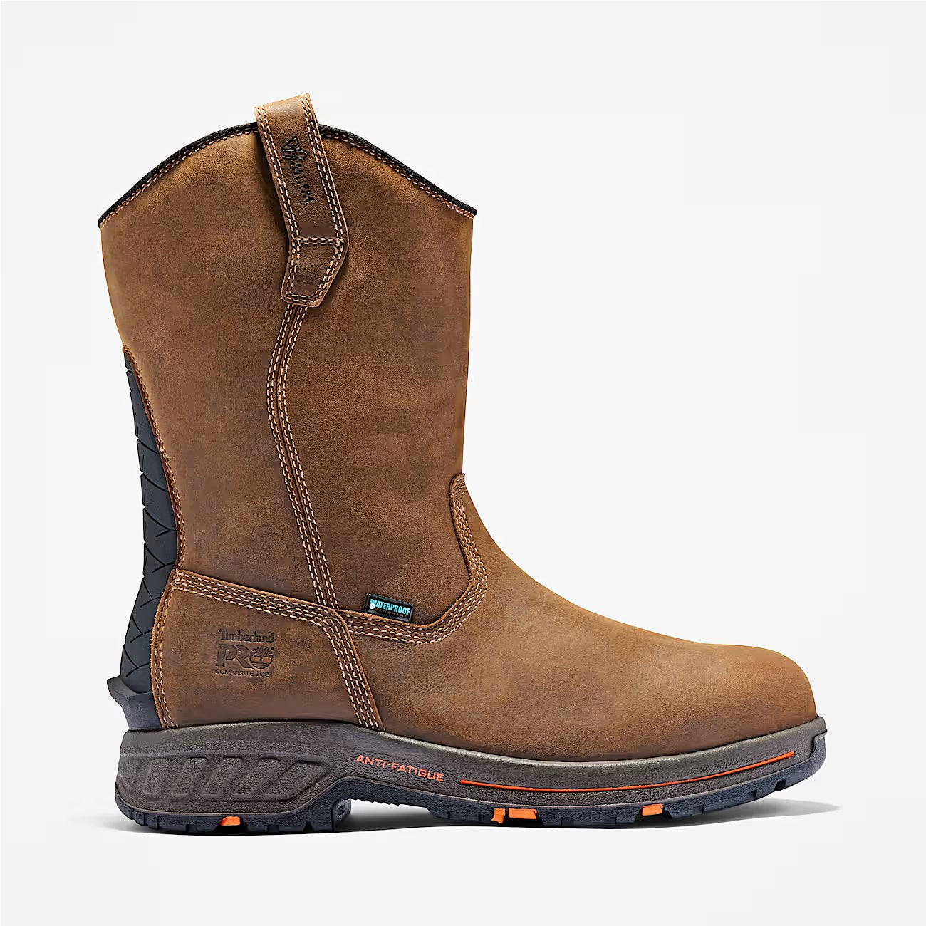 Timberland PRO® Men's Helix HD Pull On Composite Toe Waterproof Work Boot, A1XFX