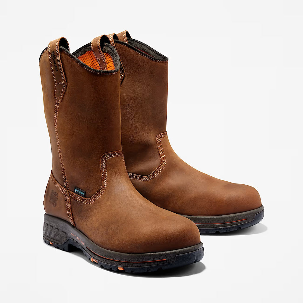 Timberland PRO® Men's Helix HD Pull On Composite Toe Waterproof Work Boot, A1XFX