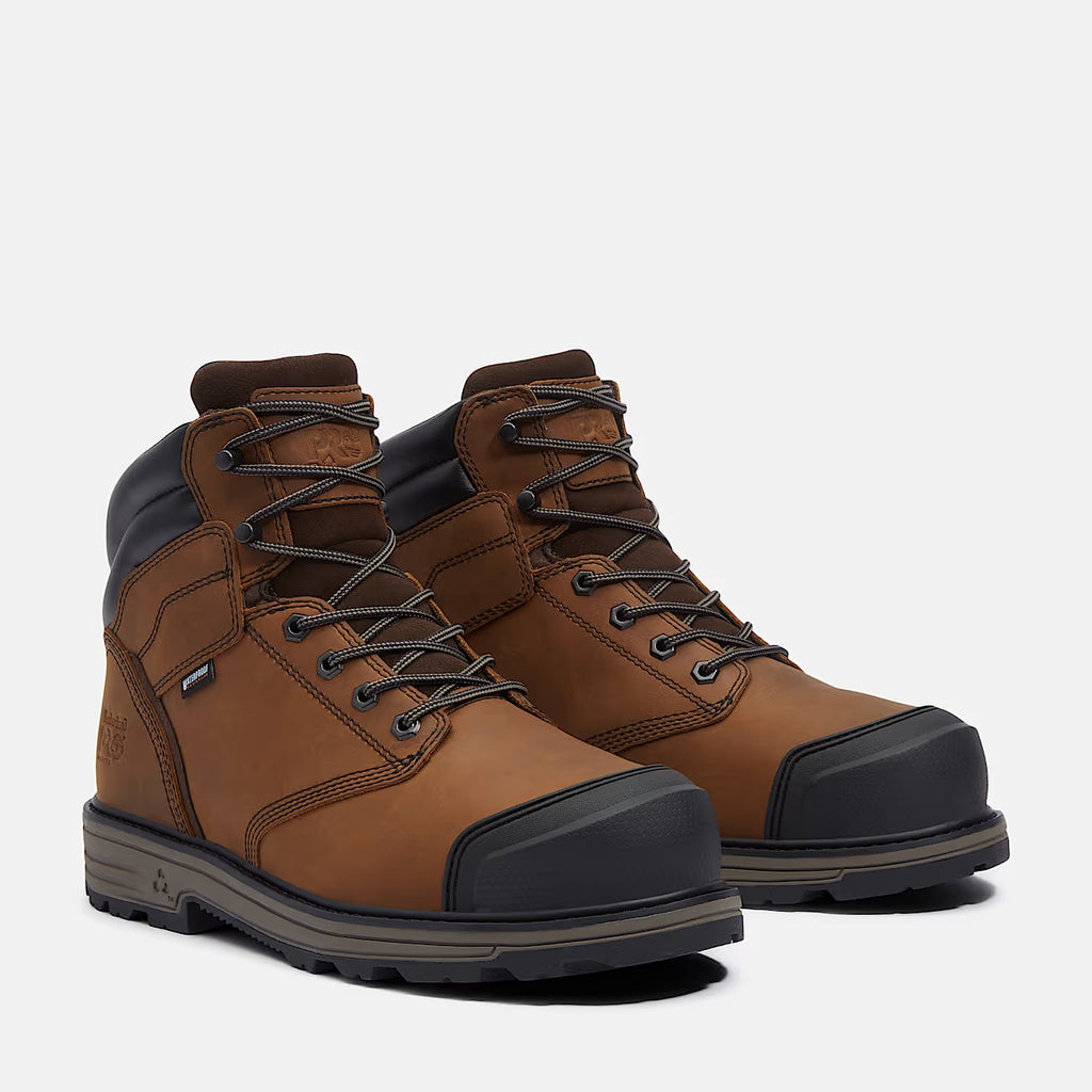 Timberland Men's TiTAN™ Tasker 6" Alloy-Toe Waterproof Work Boot With Toe Bumper TB0A2QSE