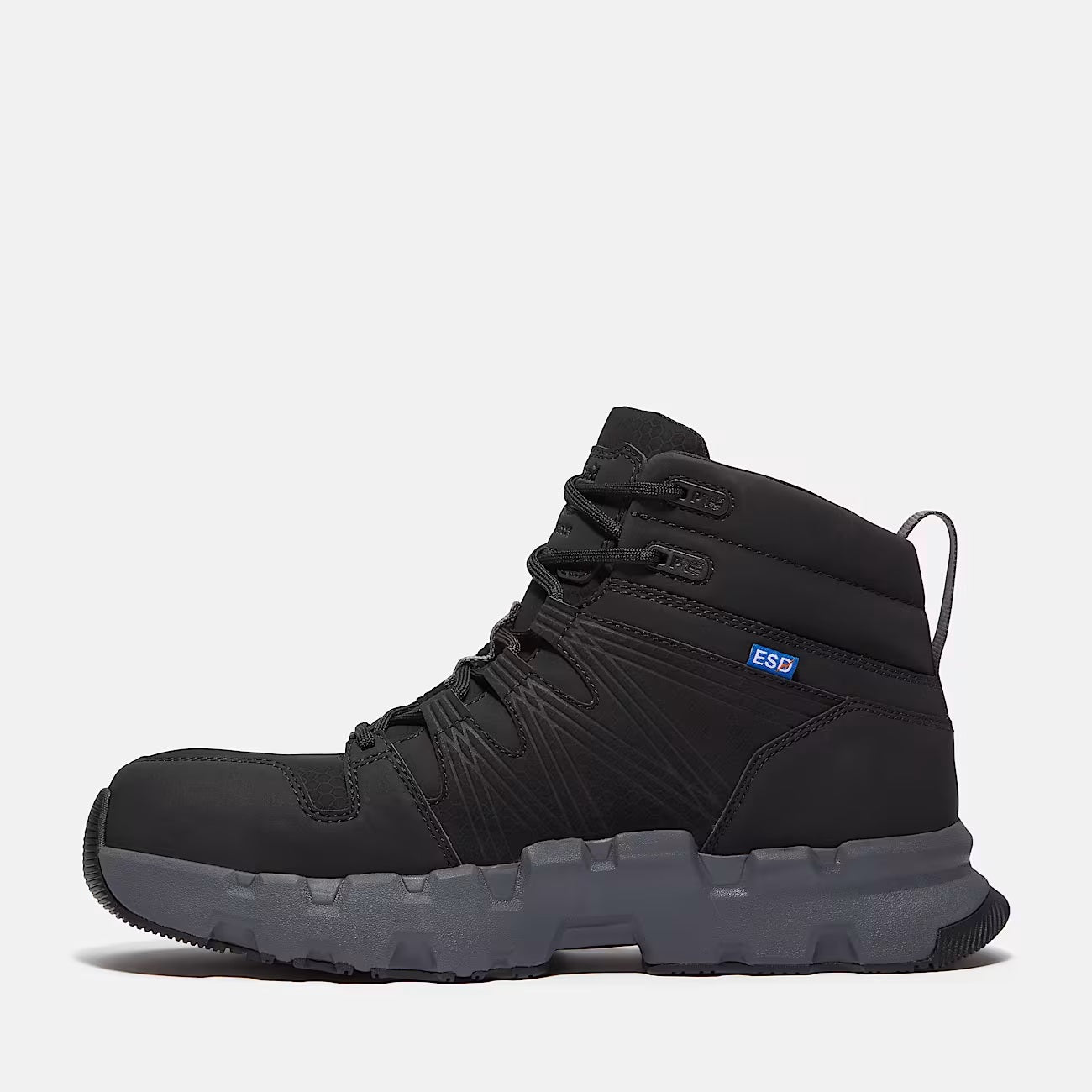 Timberland Men's Powertrain EV Mid Composite Toe SD10 Work Sneaker TB0A63K3