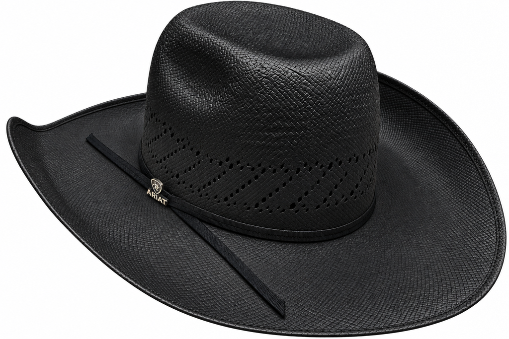 Ariat Kids 8X Shantung Cowboy Hat, Black A73006