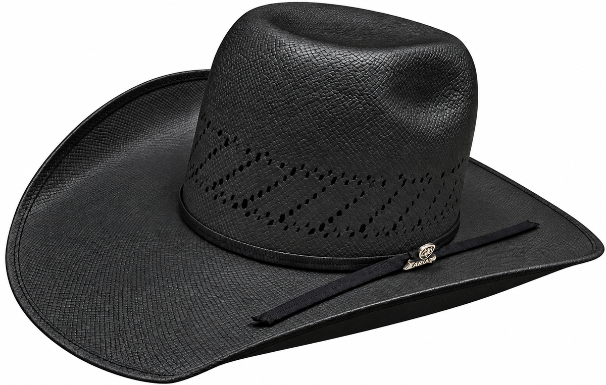 Ariat Kids 8X Shantung Cowboy Hat, Black A73006