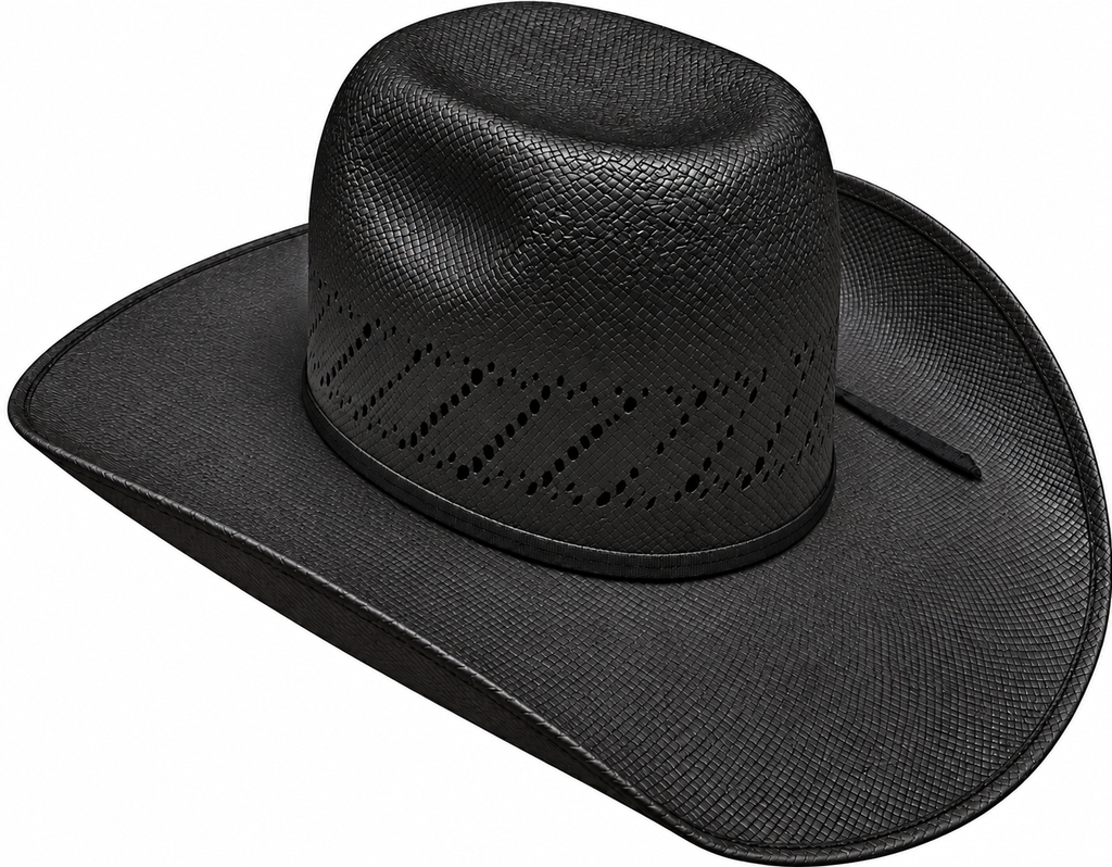 Ariat Kids 8X Shantung Cowboy Hat, Black A73006
