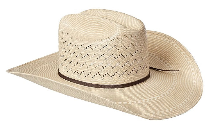 Ariat Cattleman 20X Shantung Straw Cowboy Hat, A73122