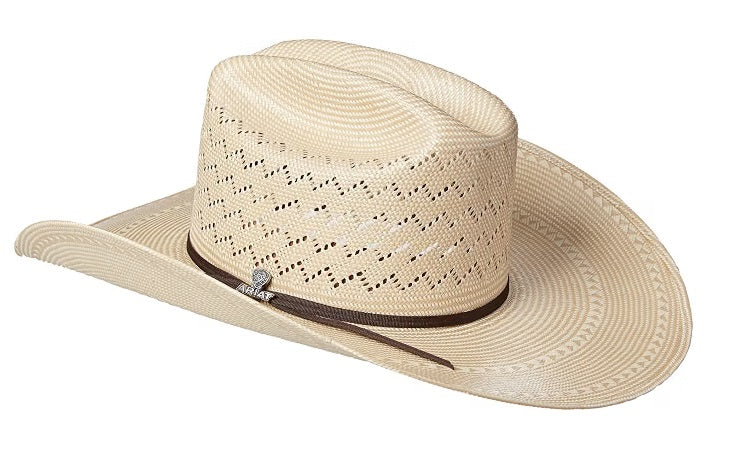 Ariat Cattleman 20X Shantung Straw Cowboy Hat, A73122