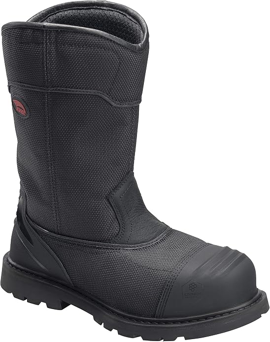 Avenger Men's Hammer 11" Wellington Carbon Toe Puncture Resistant Waterproof Work Boot, A7800