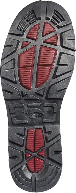 Avenger Men's Hammer Carbon Toe EH PR Waterproof Wellington Work Boots, A7876