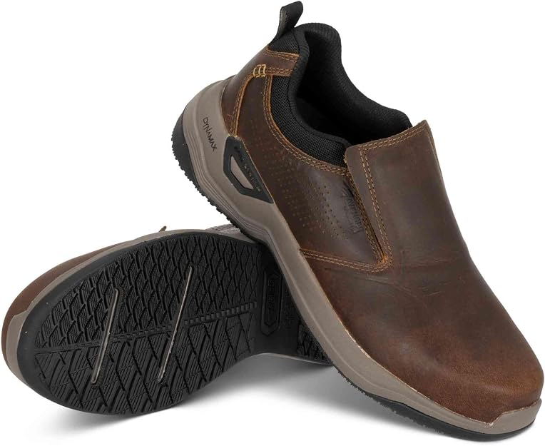 Avenger Men's Work Boots Foreman Max Series CN EH SR SF Low Top Safety Shoes, A9006
