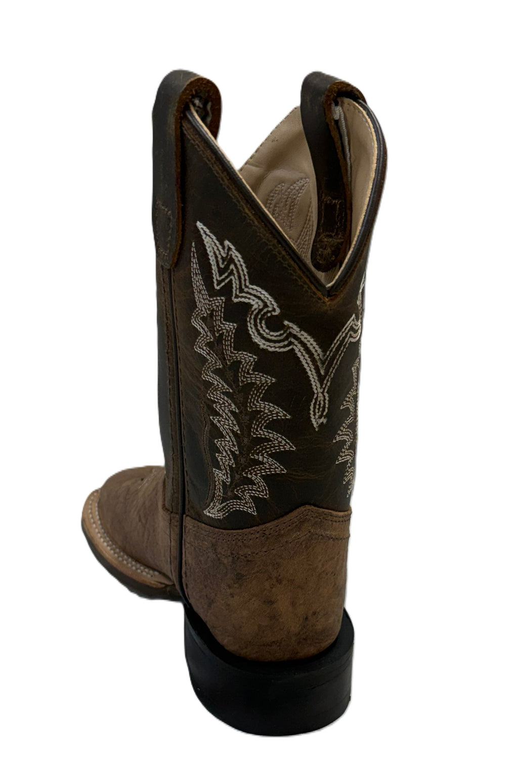 Old West Childs Elephant Print Boots, BSC1981