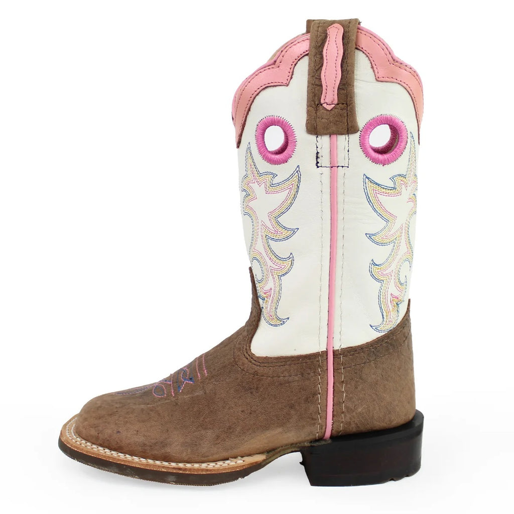Old West Toddler Girls' Western Boots, BSI1992