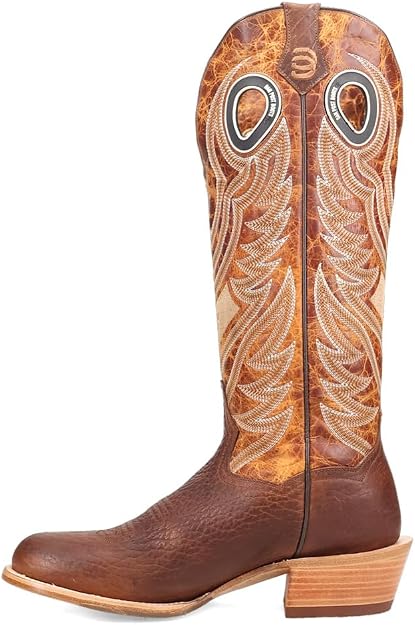 Dan Post Men's Bison Embroidered Round Toe Western Boots, DP5196