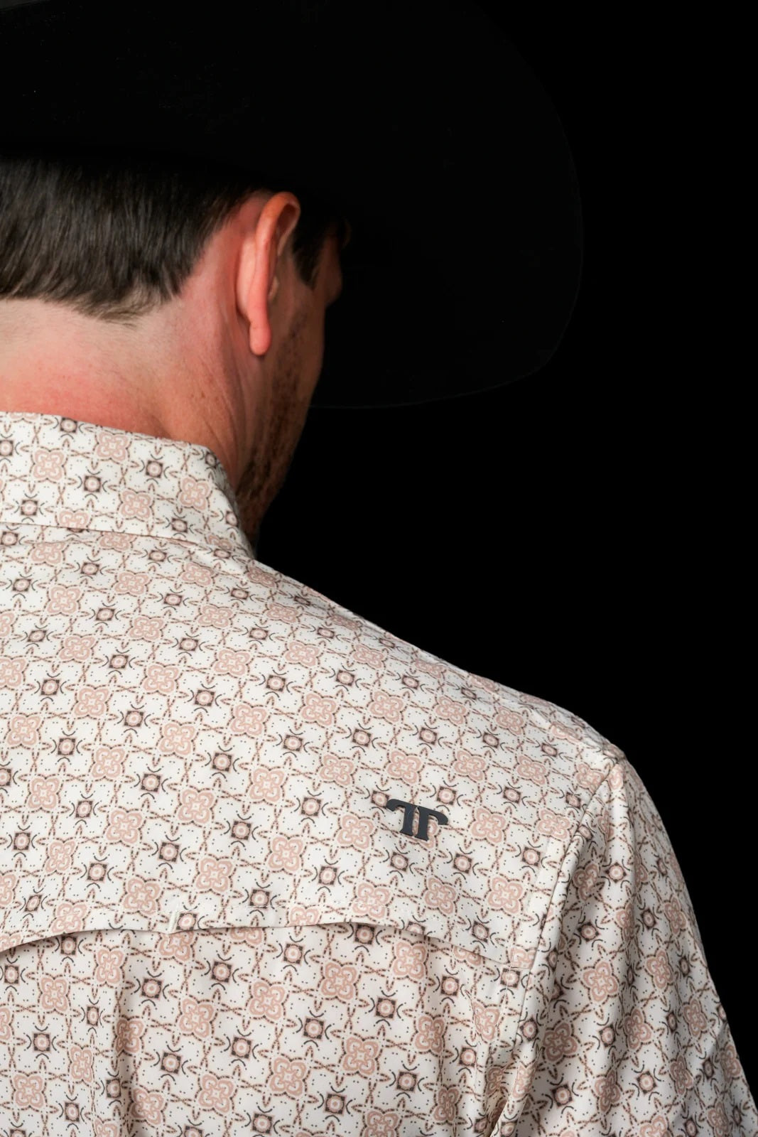 Ferrell Men's The Callen Short Sleeve Pearl Snap Shirt, FPS1026108