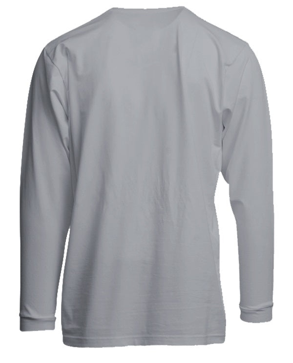 Lapco FR Pocket T-Shirt | 6oz. 93/7 Knit | Gray FRT-USHLSP6-GY