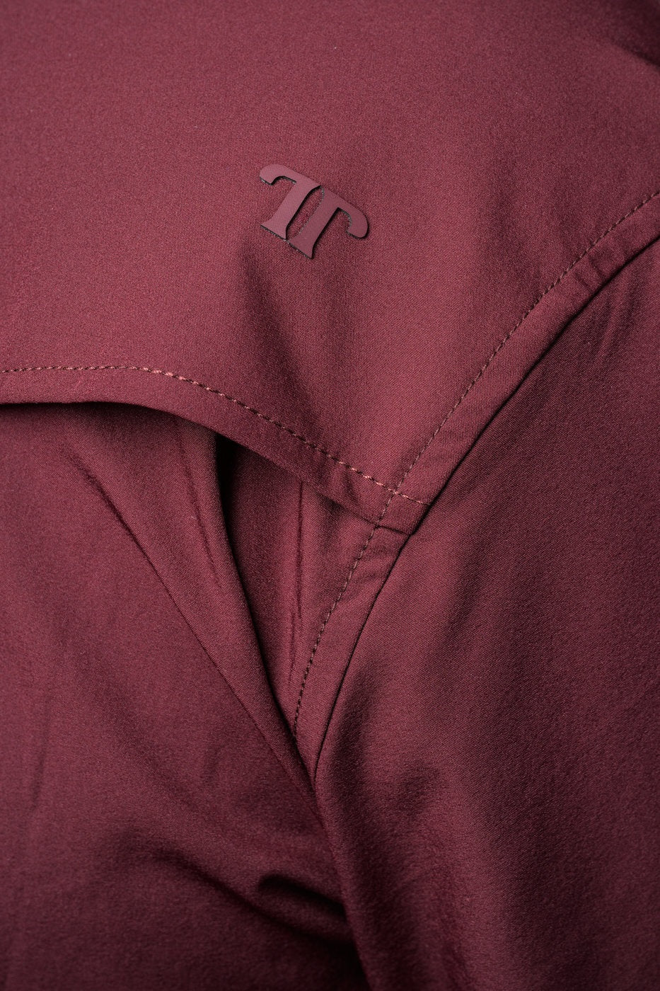 Ferrel CORE - Men's Maroon Long Sleeve Pearl Snap Shirt, FSL1002331