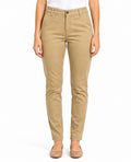 Premium Wear Junior Mid-Rise Stretch Skinny Pants, Khaki GRTS