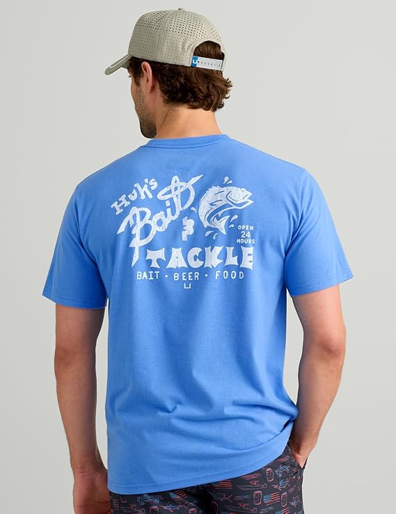 Huk Bait & Tackle Tee, Regatta H1000583-431