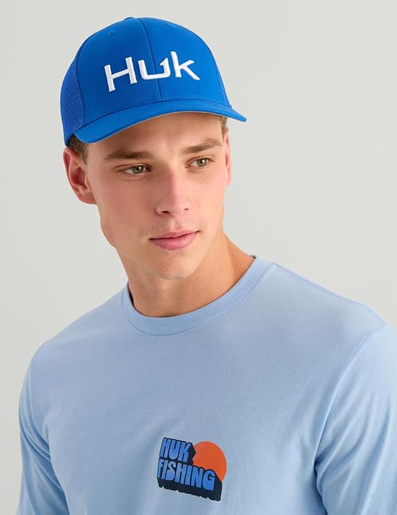 HUK Bait 'N Fetch Tee, Cerulean H1000585-423