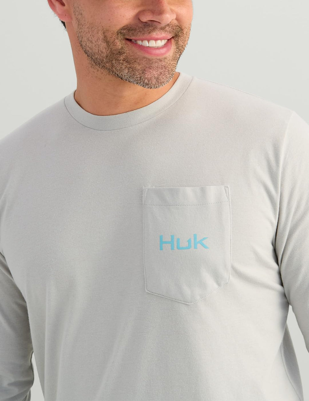 Huk Kc Scott Fishing Pocket Tee, H1000618-241