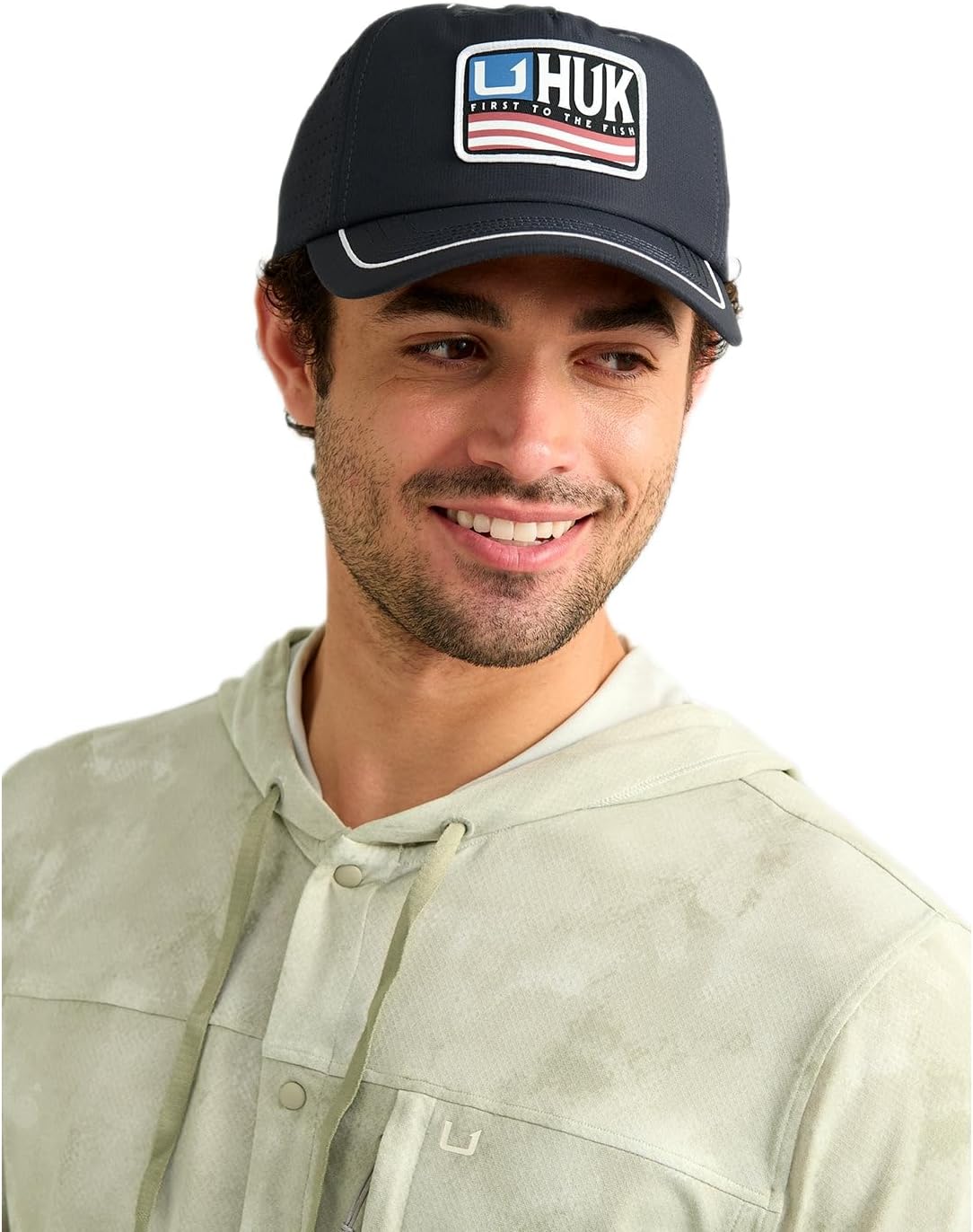 HUK Mens Born Wave Performance Hat, H3000579-408
