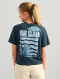 HUK Womens Local Pocket Tee, H6100119-408