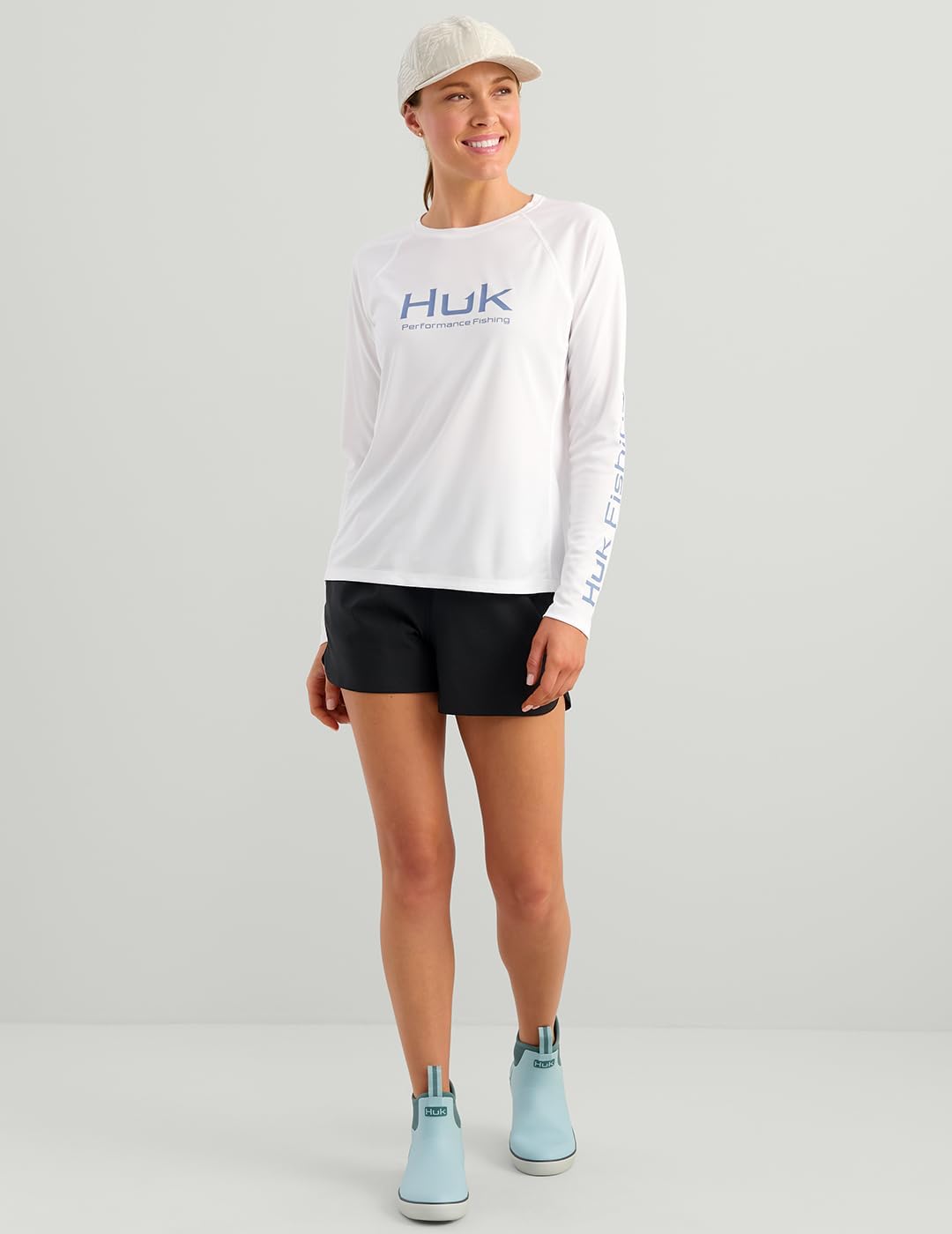 Huk Womens Pursuit Performance Crew, H6120109-120