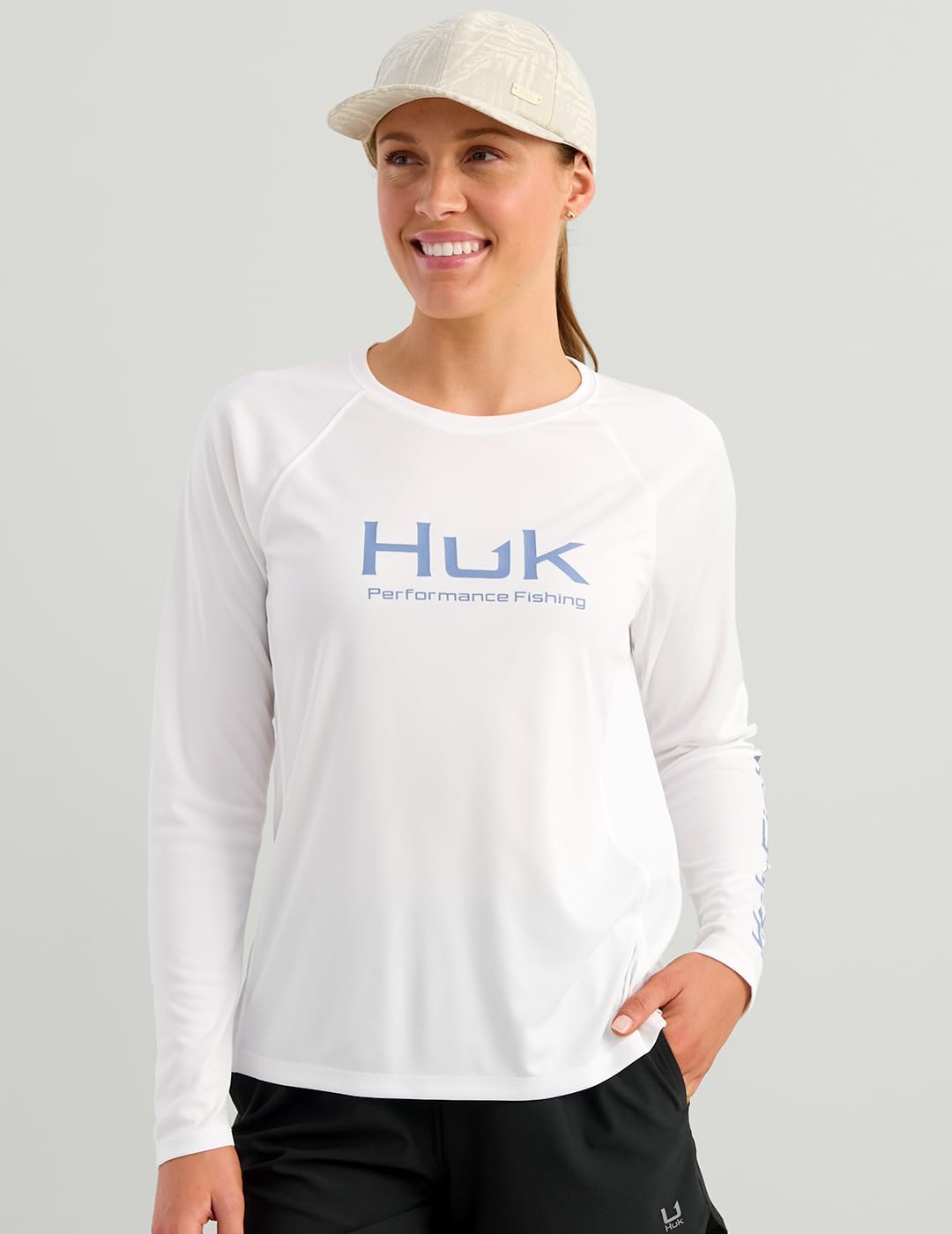 Huk Womens Pursuit Performance Crew, H6120109-120