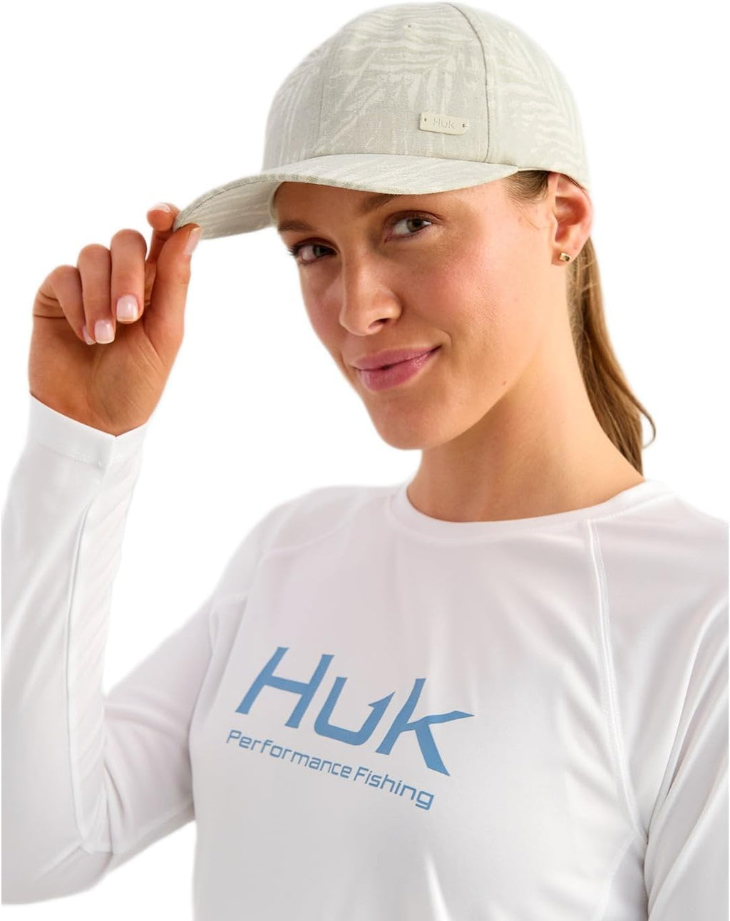 Huk Womens Breezeway Linen Dad Hat, H6300068-189