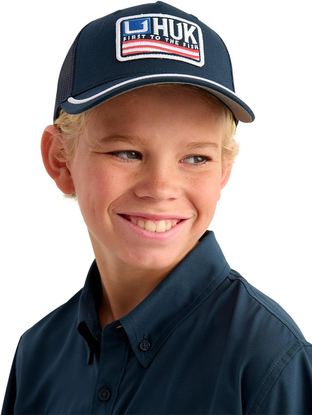 HUK Kids Born Wave Trucker Hat, H7300074-408