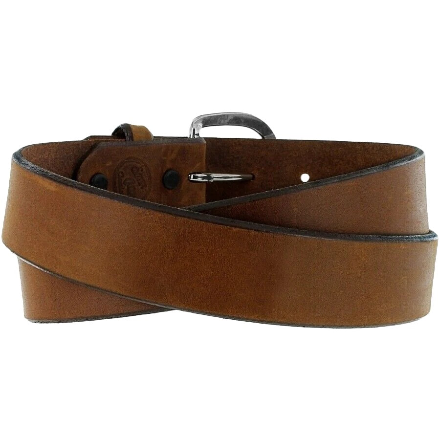 Tony Lama Men's 1 3/8" Work Heritage Harness Belt Brown, K1209