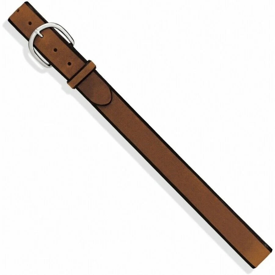 Tony Lama Men's 1 3/8" Work Heritage Harness Belt Brown, K1209
