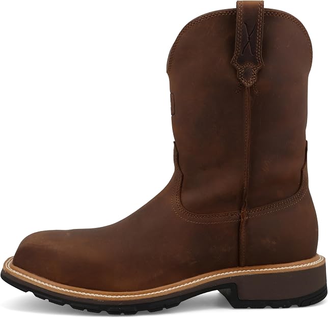 Twisted X mens 10" Nano Composite Toe Cowboy Work Boot, MCN0001