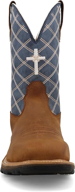 Twisted X Men's 11" Pull on Nano Composite Toe Ultralite X Waterproof Western Work Boot, MUNW006