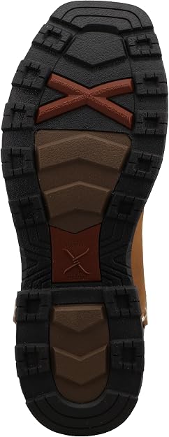 Twisted X Men's 11" Pull on Nano Composite Toe Ultralite X Waterproof Western Work Boot, MUNW006