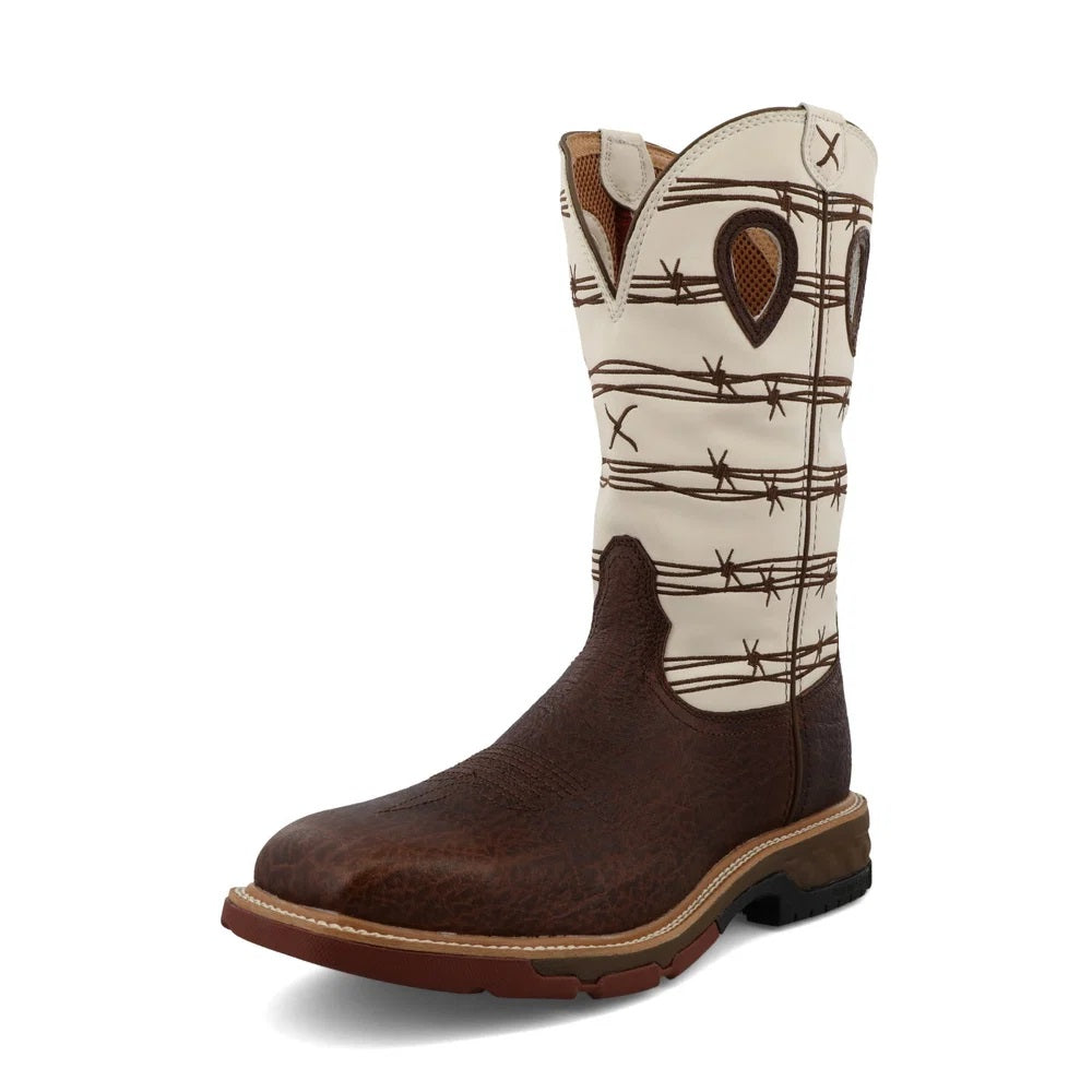 Twisted X Men's 12" Western Work Boot, MXBA006