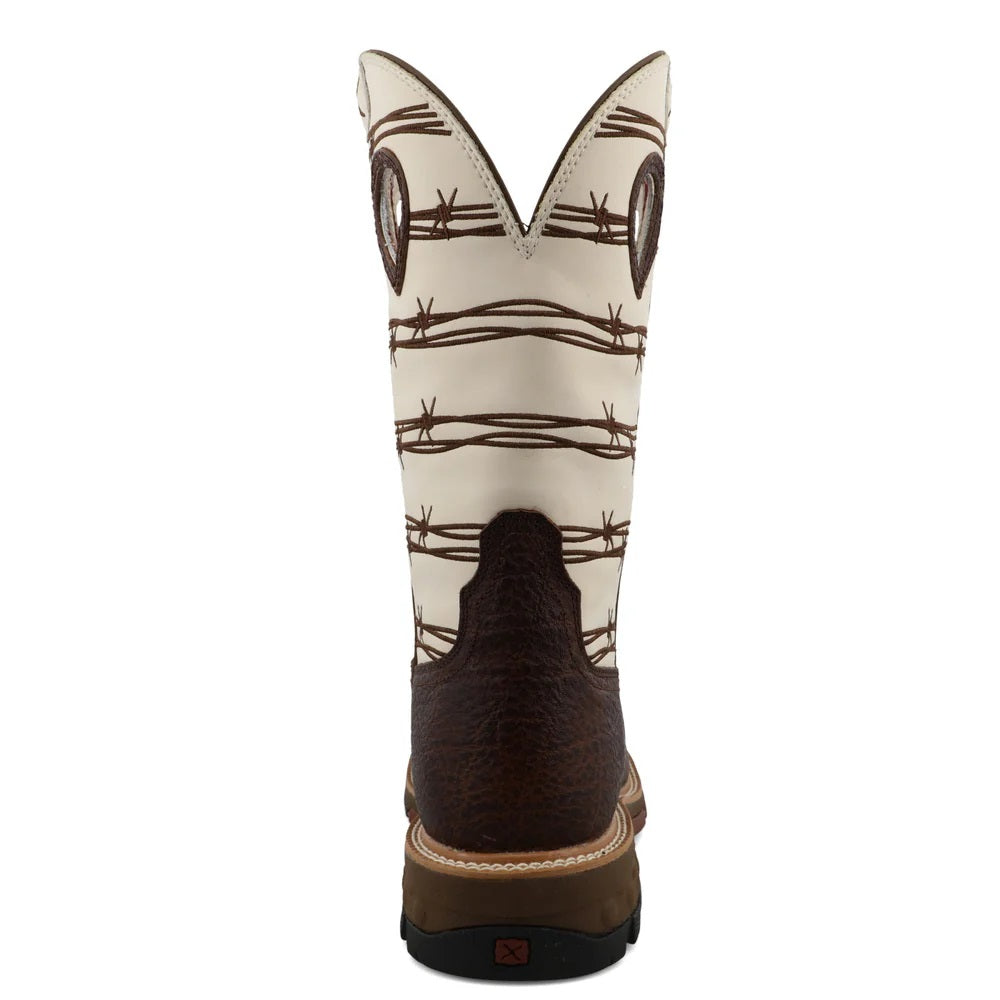 Twisted X Men's 12" Western Work Boot, MXBA006