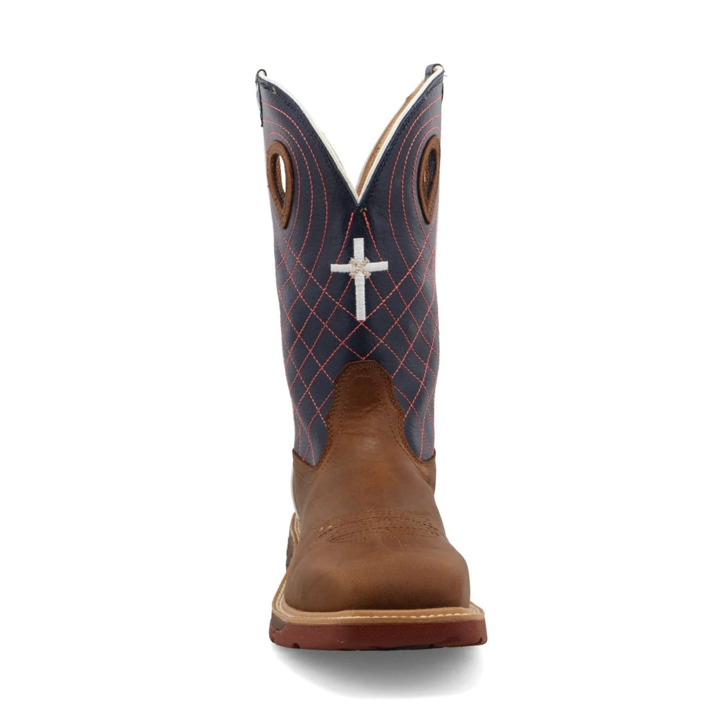 Twisted X Waterproof 12" Alloy Toe Western Work Boot MXBAW01