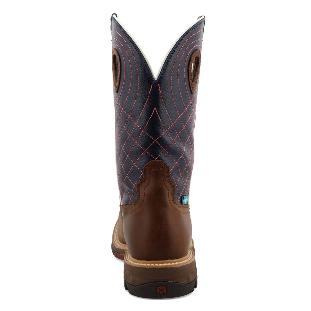 Twisted X Waterproof 12" Alloy Toe Western Work Boot MXBAW01