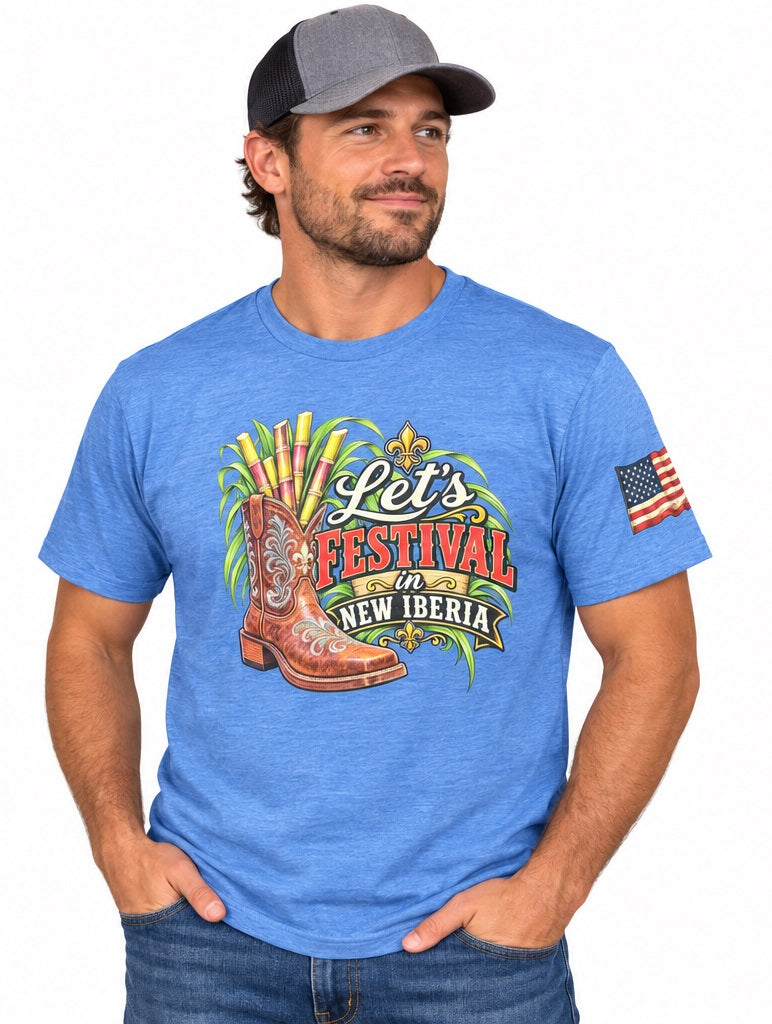 Sugarcane Festival Adult District® Perfect Tri® Tee, DM130-SCF