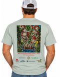 Gumbo Cookoff Adult Green Tee