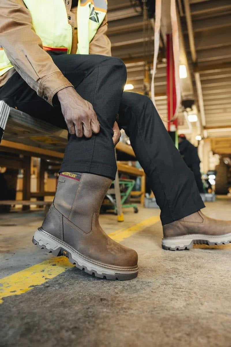 Caterpillar Men's Colorado Equip Wellington Waterproof Composite Toe Work Boot P91755