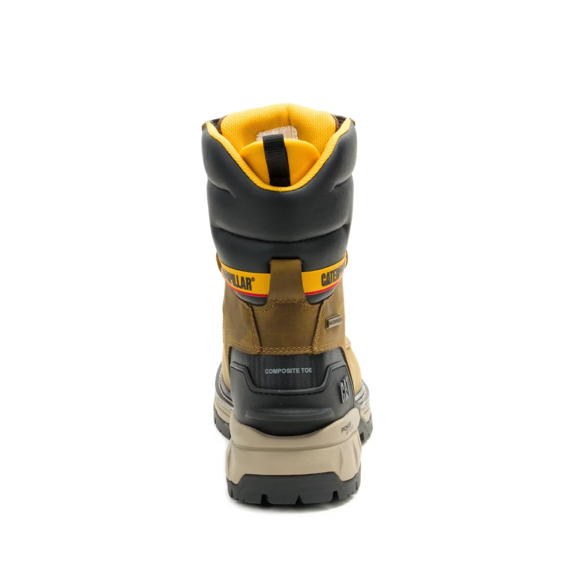 Caterpillar Men's Excavator ft Power Spring™ Technology 8" Waterproof Composite Toe Work Boot, P91828