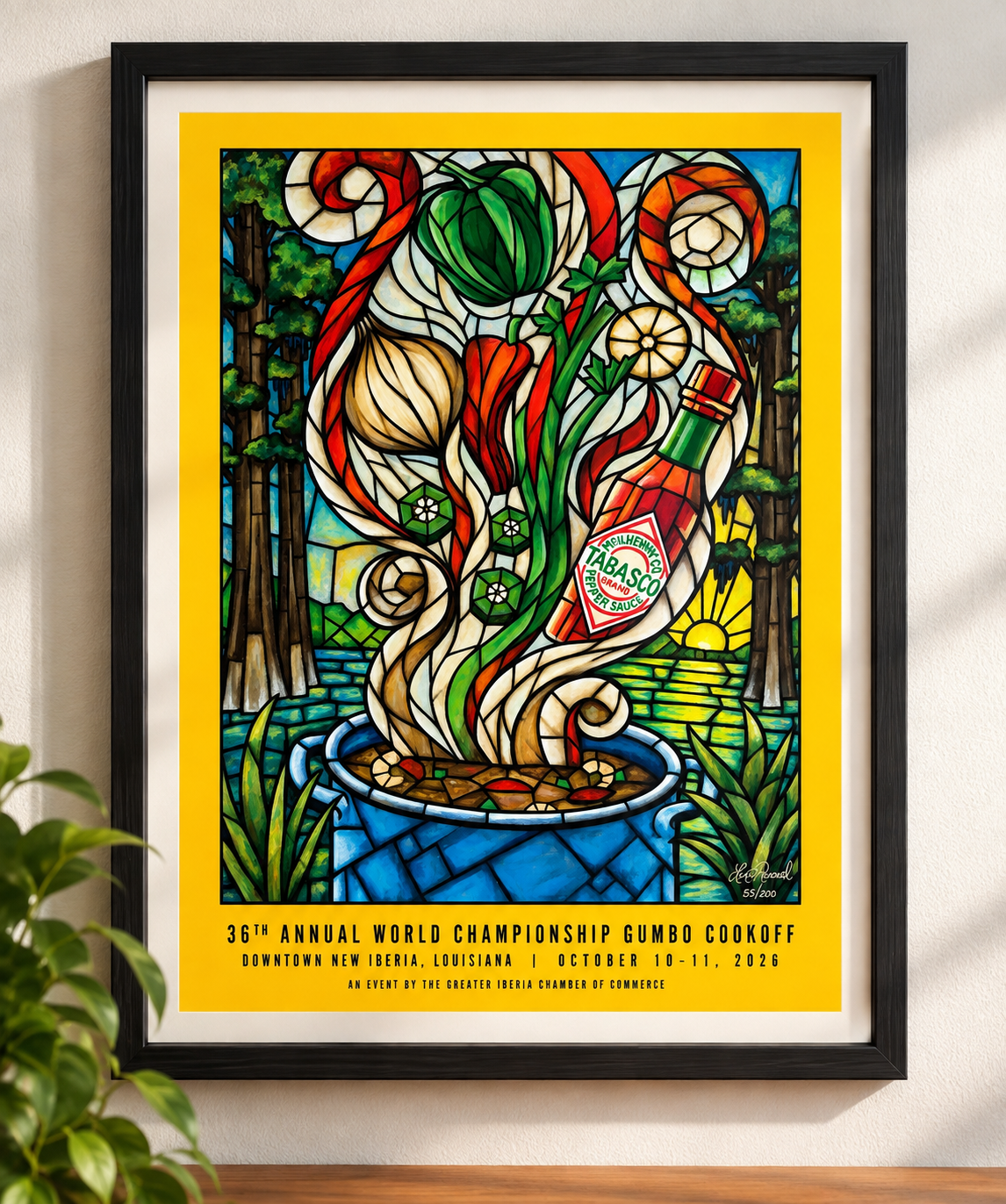 Official Gumbo Cookoff Poster
