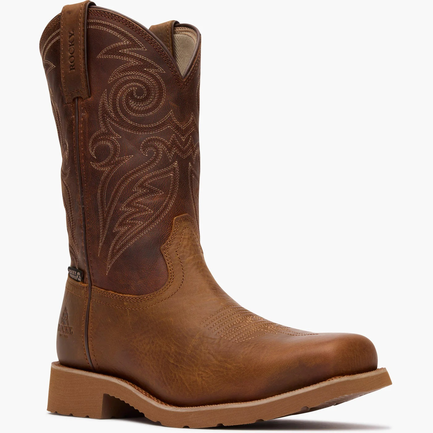 Rocky MonoCrepe 12” Waterproof Western Boot RKW0431